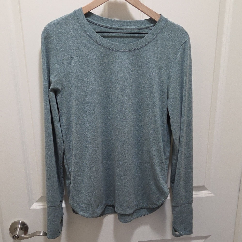 Marika Heathered Long Sleeve Tee